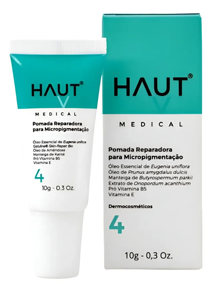 pomada haut pós micropigmentação