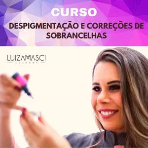 curso de despigmentação de sobrancelha